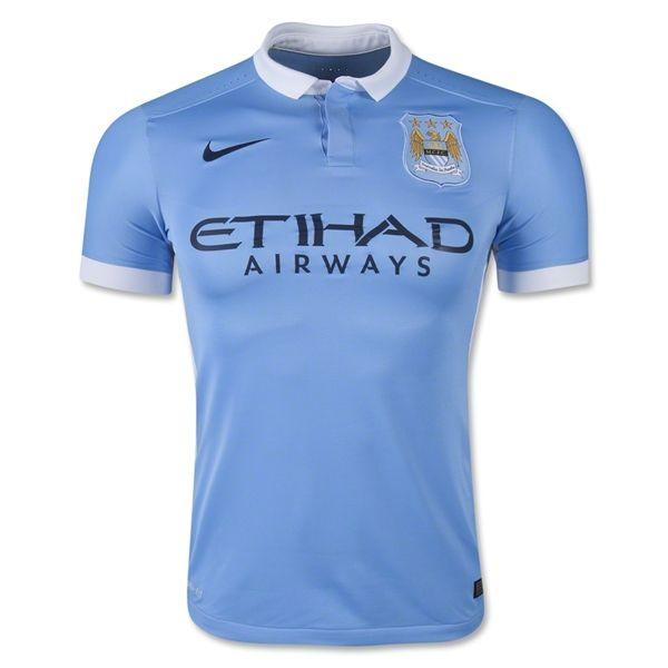 Jersey Manchester City Home 15/16 Nike - Blue