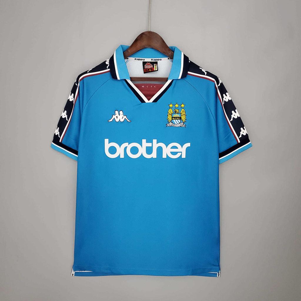 Jersey Manchester City Retrô 1997/1998 Blue - Kappa