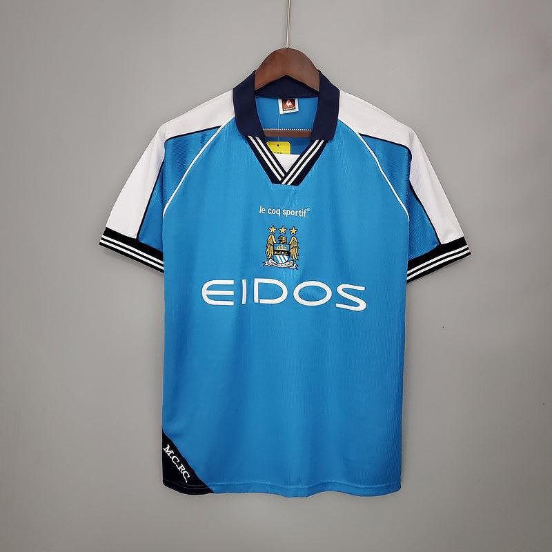 Jersey Manchester City Retrô 1999/2001 Blue
