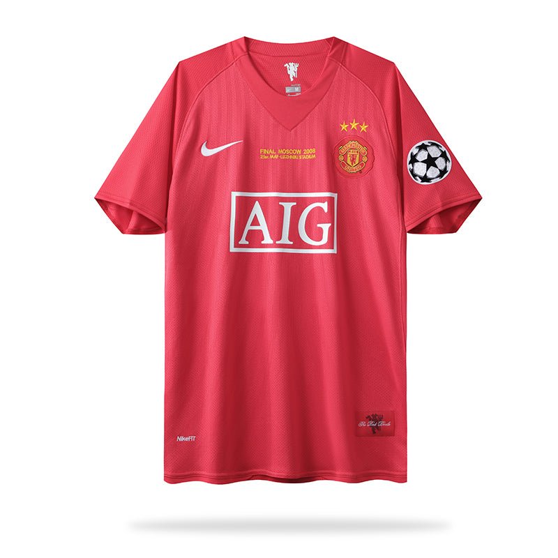 Jersey Manchester United 2007/08 - Retrô Men's - Red