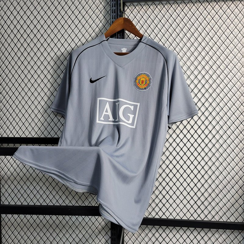 Jersey Manchester United Goalkeeper Gray Retrô 07/08