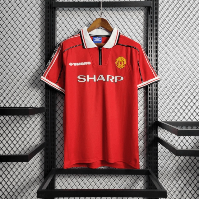 Jersey Manchester United Home (1) 1998/99 Umbro Retrô Men's