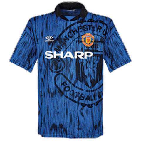 Manchester United Retro 1992/93 II Blue Umbro Jersey