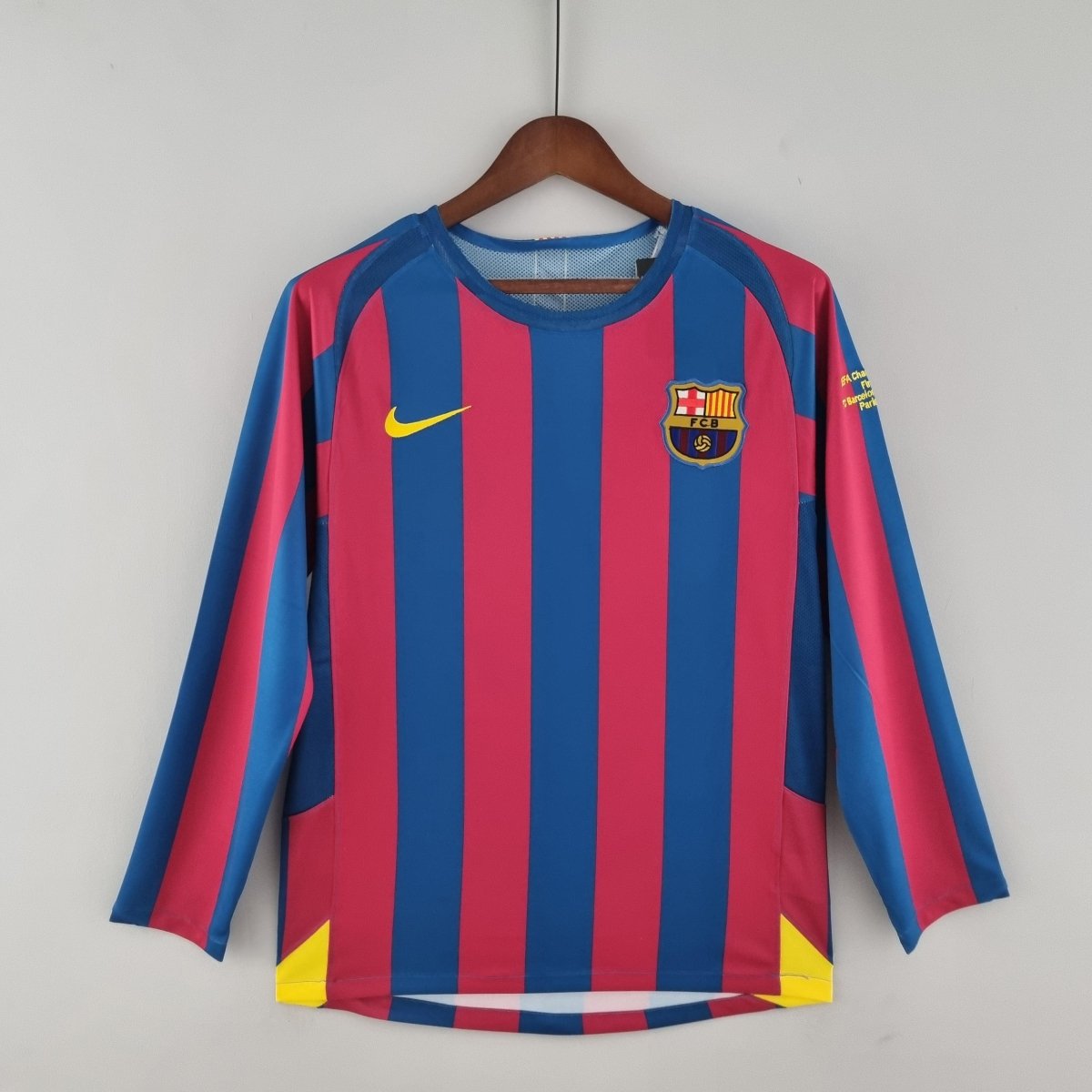 Jersey Long Sleeve Barcelona 05/06 Nike - Grená