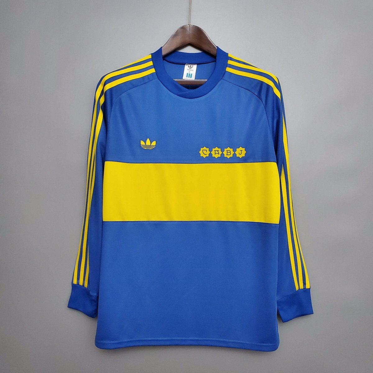 Jersey Manga Longa Boca Juniors 1981 Adidas - Blue
