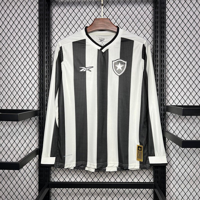 Jersey manga longa Botafogo 24/25 Black e White
