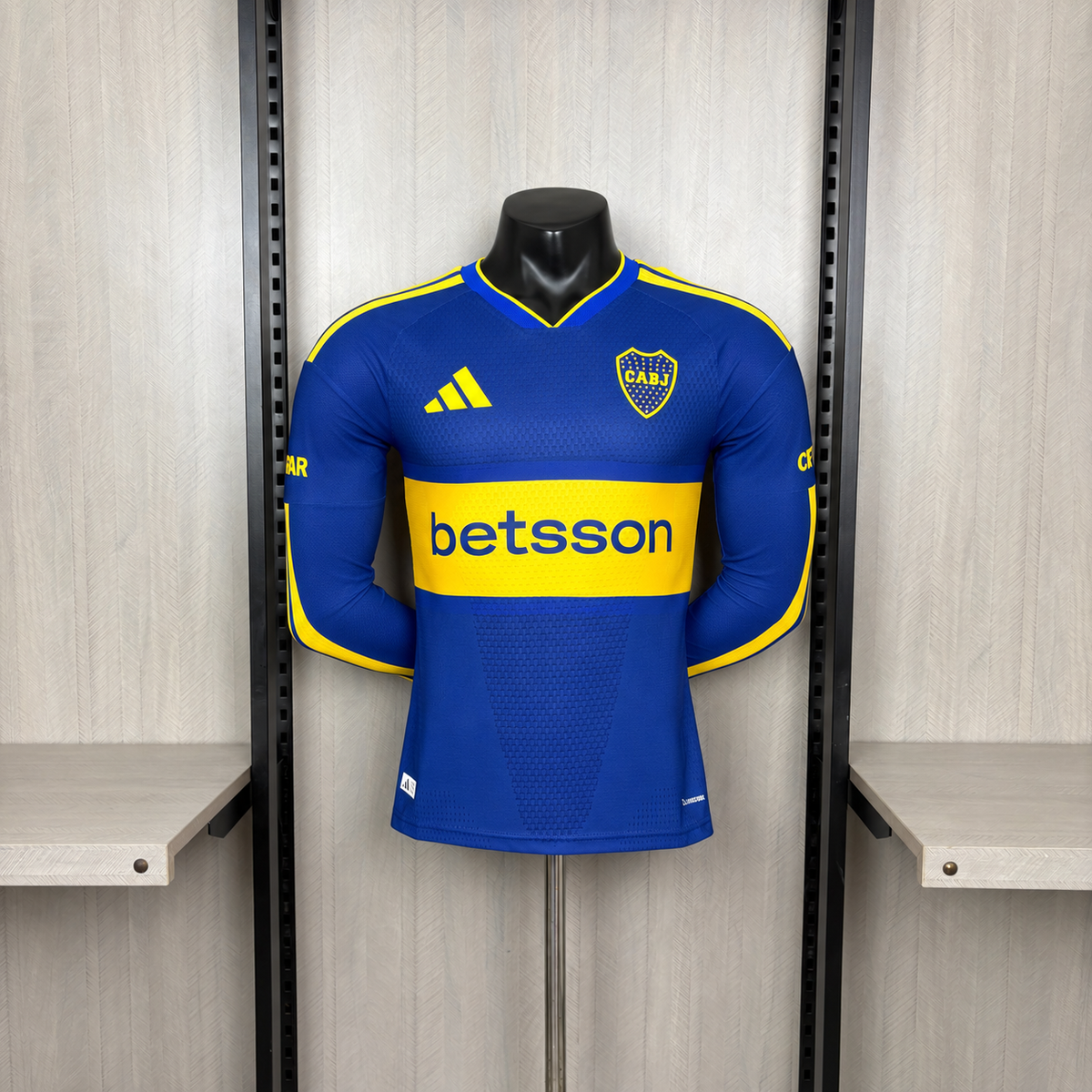 Long Sleeve Boca Juniors Home 2026/27 Player Version Jersey