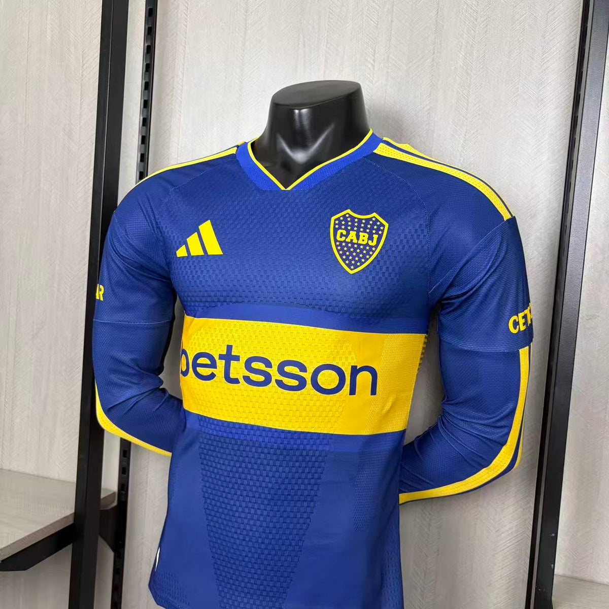 Long Sleeve Boca Juniors Home 2026/27 Player Version Jersey