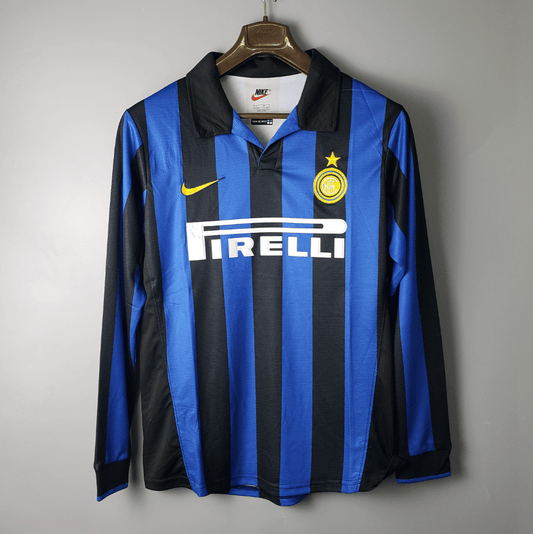 Jersey Long Sleeve Inter of Milão I 1998 Nike - Blue