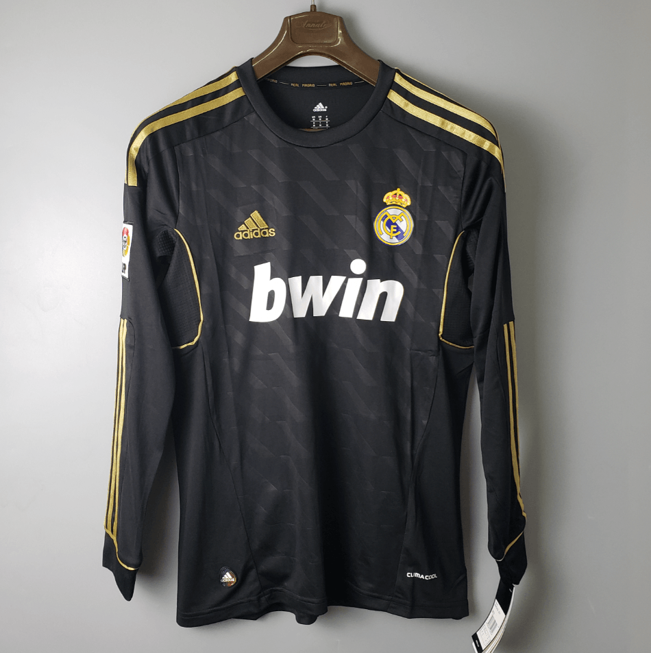 Jersey Manga Longa Real Madrid 2012 Adidas - Black