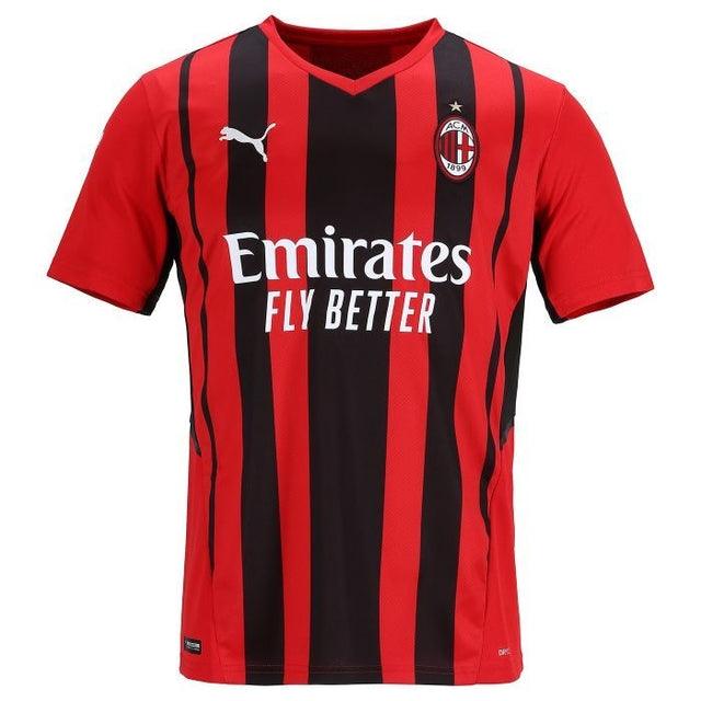 Jersey Milan Home 21/22 Puma - Black e Red