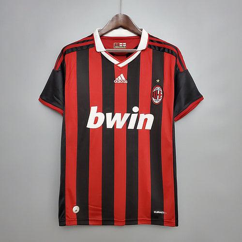 Jersey Milan Retrô 09/10 - Adidas - Red e Black