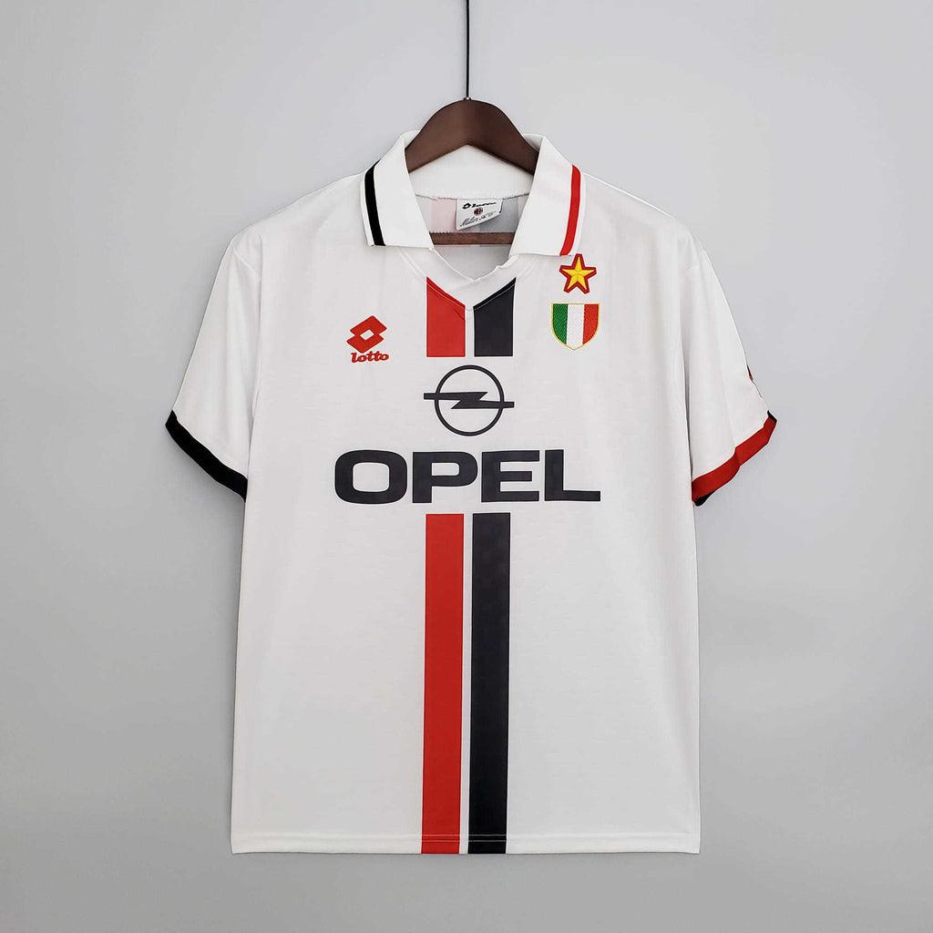 Jersey Milan Retrô 1995/1997 White - Lotto