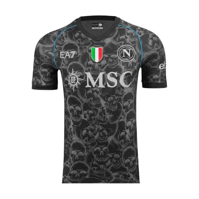 Jersey Napoli Edição Halloween 23/24 sn° Fan Version Men's - Black