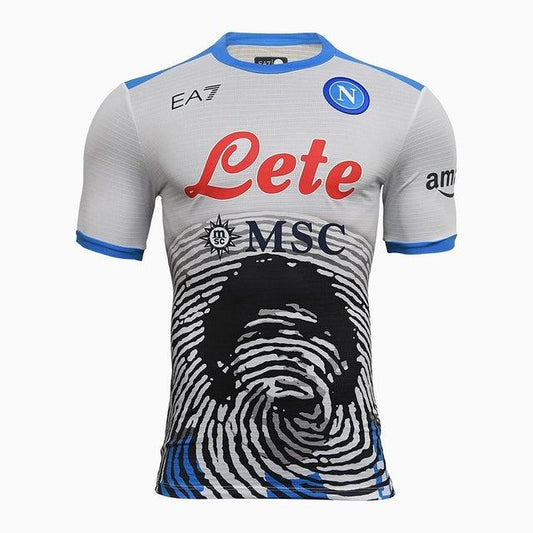 Jersey Napoli Especial Maradona 21/22 EA7 - White