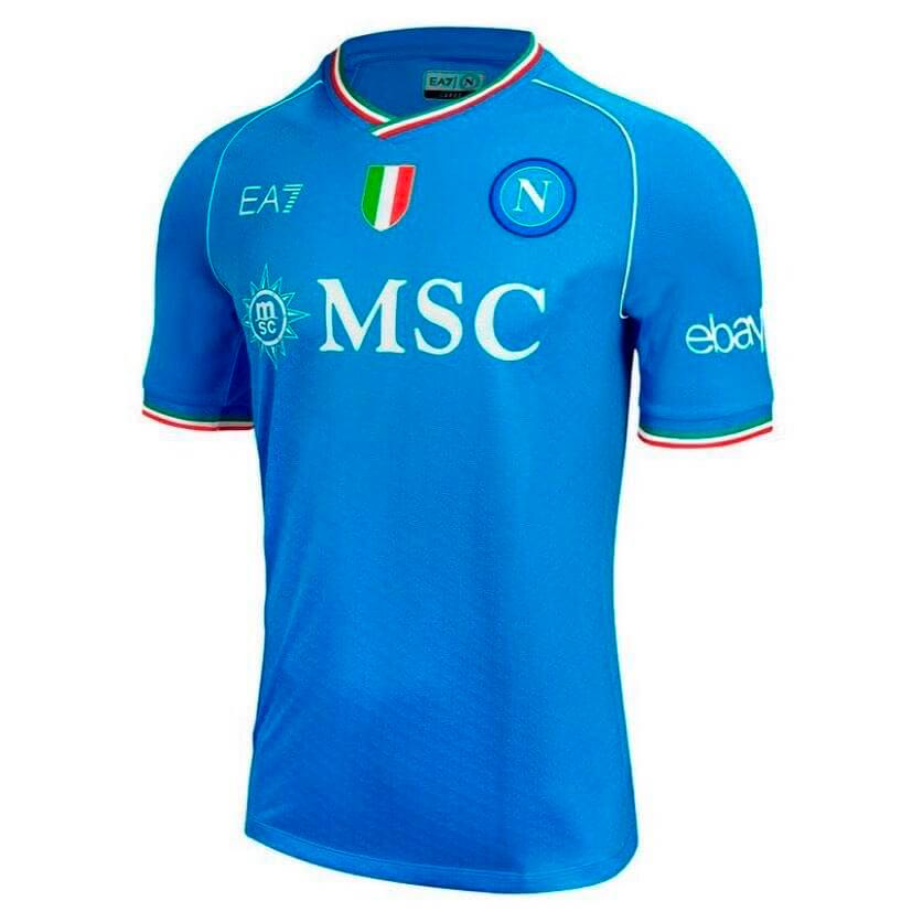 Jersey Napoli Home 23/24 EA7 - Blue