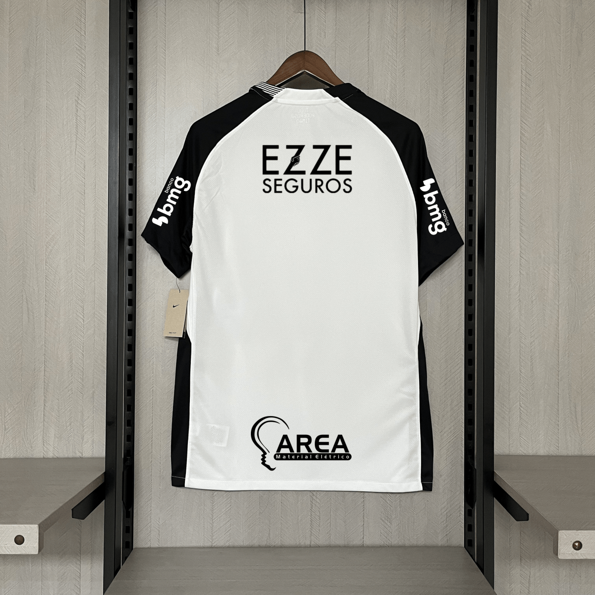 Nike Corinthians I 2025 - Black and White - Men's Jersey