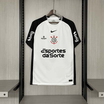 Nike Corinthians I 2025 - Black and White - Men's Jersey