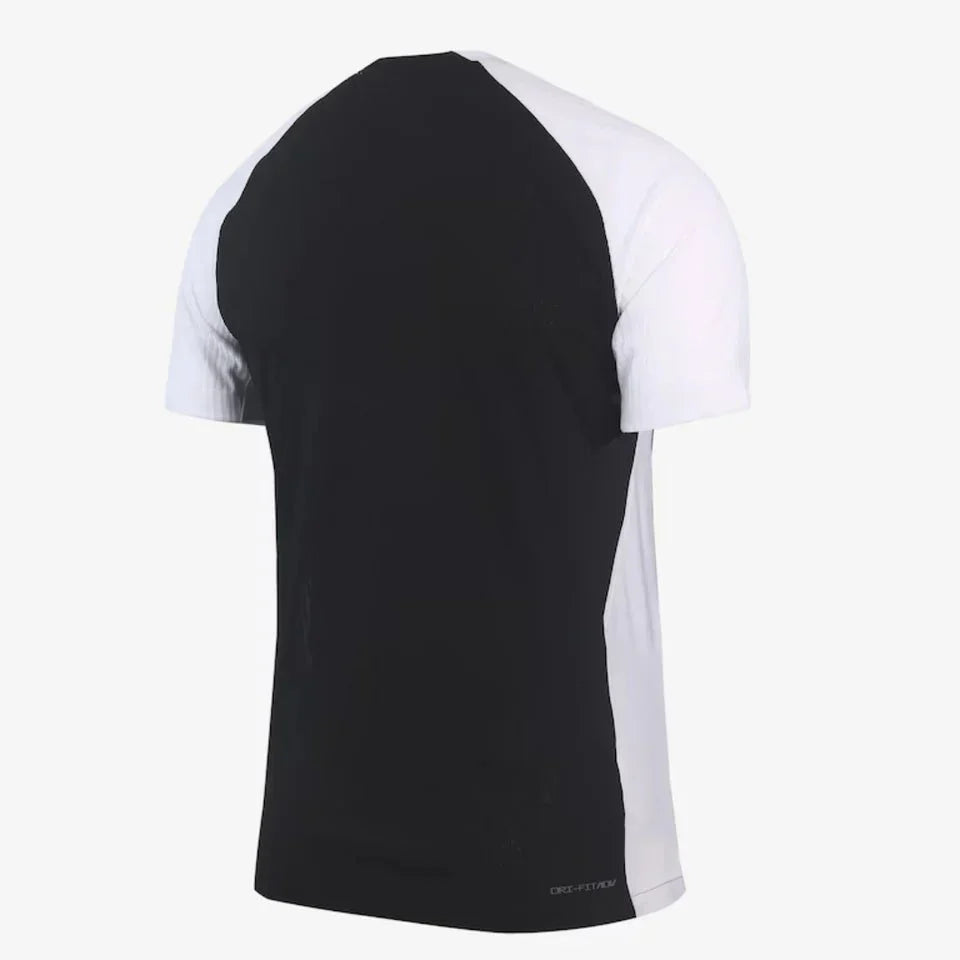 Camisa Nike Corinthians II 2025 Torcedor - Preta e Branca - Masculina - DA Sports Oficial