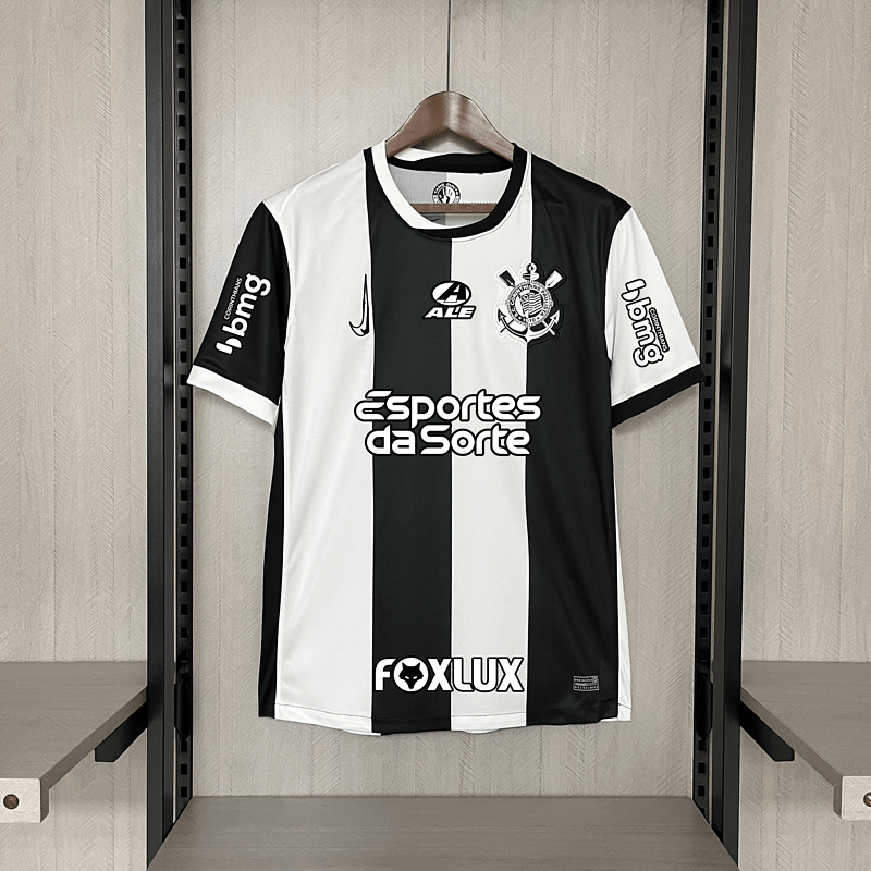 Nike Corinthians III 24/25 - Black and White Jersey
