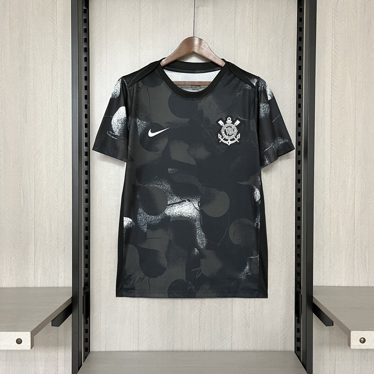 Jersey Nike Corinthians Pré-Jogo 25/26 Men's - Black