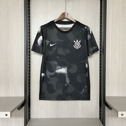 Jersey Nike Corinthians Pré-Jogo 25/26 Men's - Black