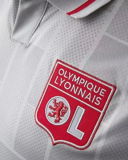 Jersey Lyon III 25/26 - Fan Version Men's - Gray and Red