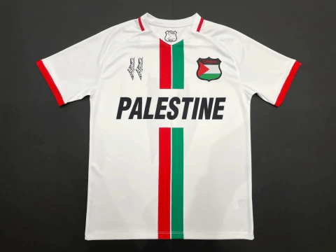 Jersey Palestina 2023/24 (Club Desportivo Palestino) - Fan Version Men's - White