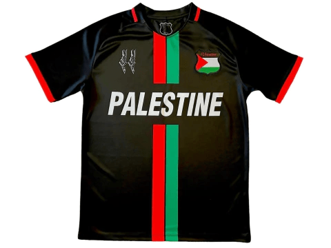 Jersey Palestina 2023/24 (Club Desportivo Palestino) - Fan Version Men's - Black