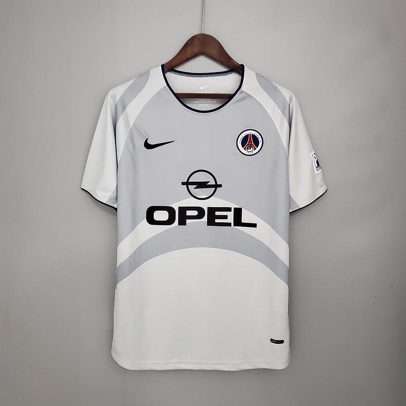Jersey PSG Retrô 2001/2002 Branca and Cinza - Nike