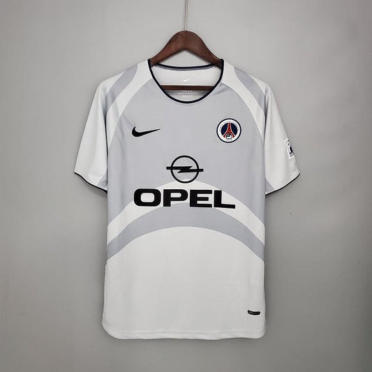 Jersey PSG Retrô 2001/2002 Branca and Cinza - Nike