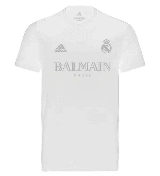 Camisa Real Madrid 23/24 Adidas - Balmain Branca - DA Sports Oficial