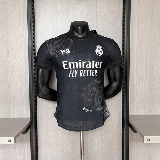 Camisa Real Madrid [23/24 - Preta - Adidas - Masculino Jogador - DA Sports Oficial