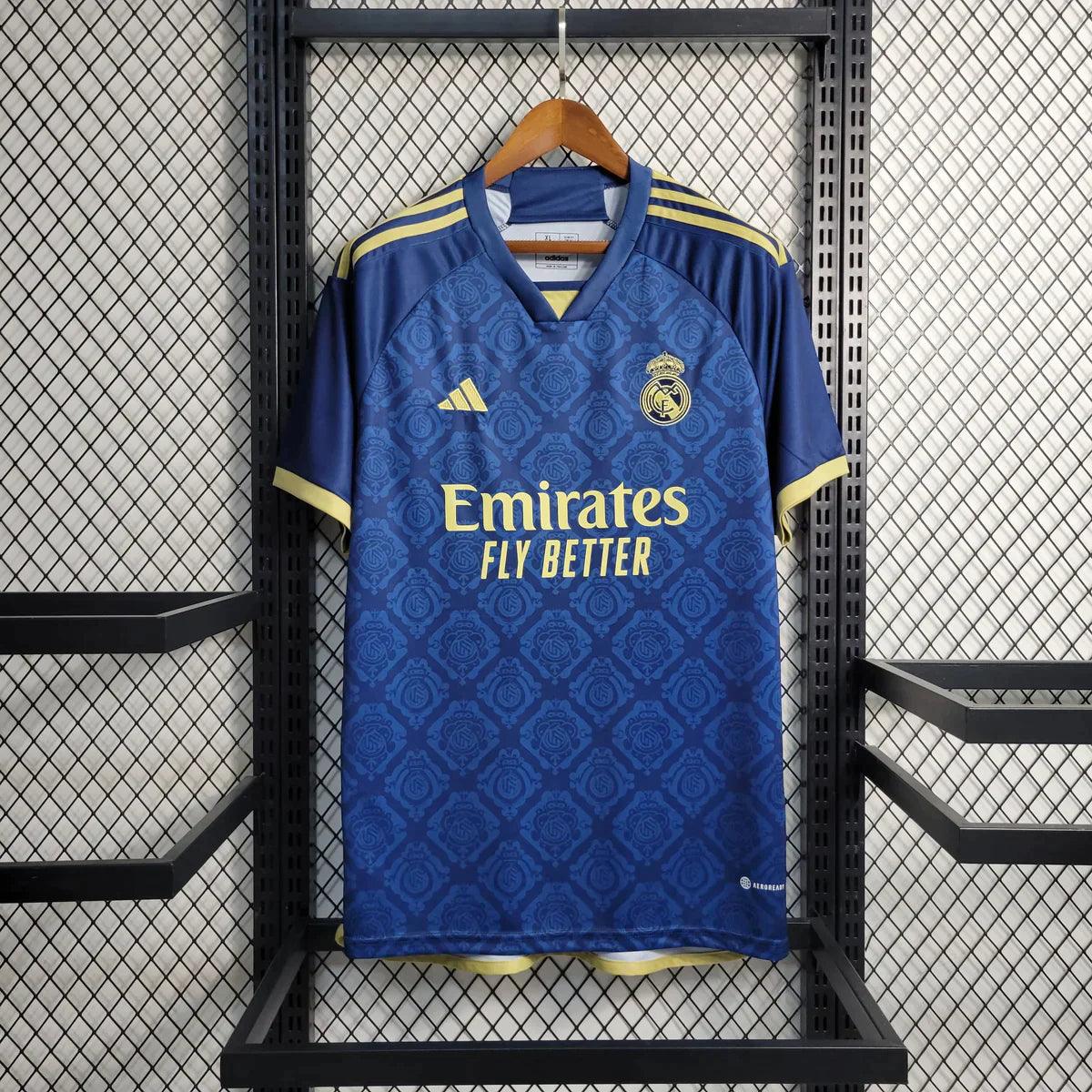 Camisa Real Madrid Azul Royal - 23/24 - DA Sports Oficial