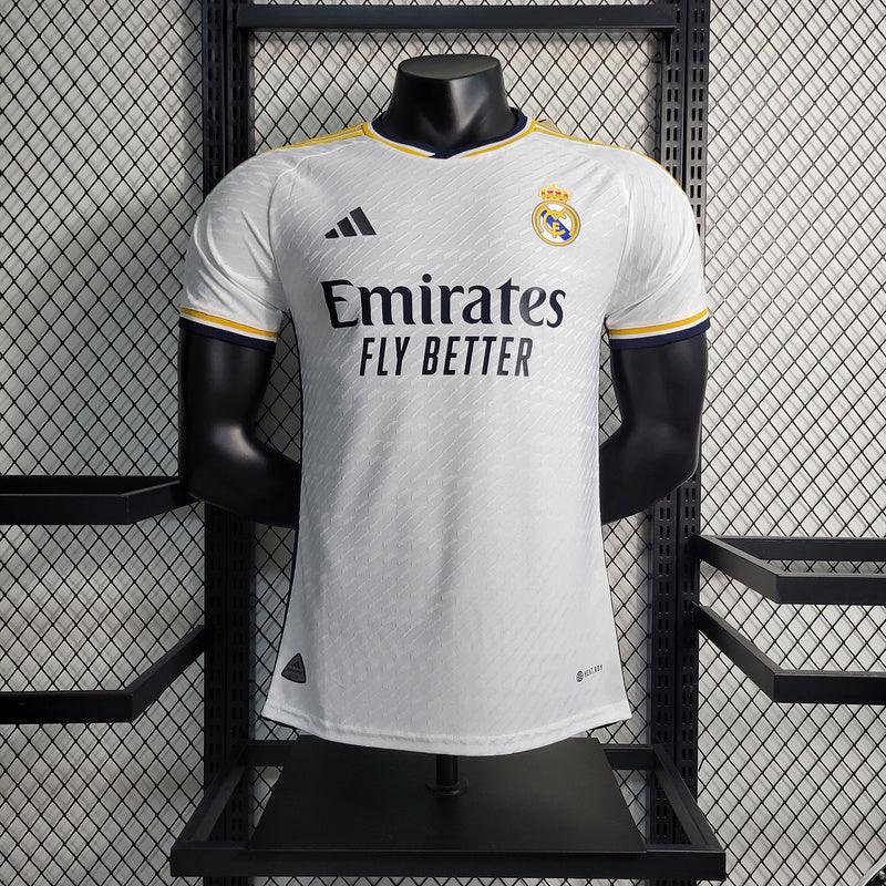 Jersey Real Madrid I 23/24 - Branca - Adidas - Men's Versão Player Version