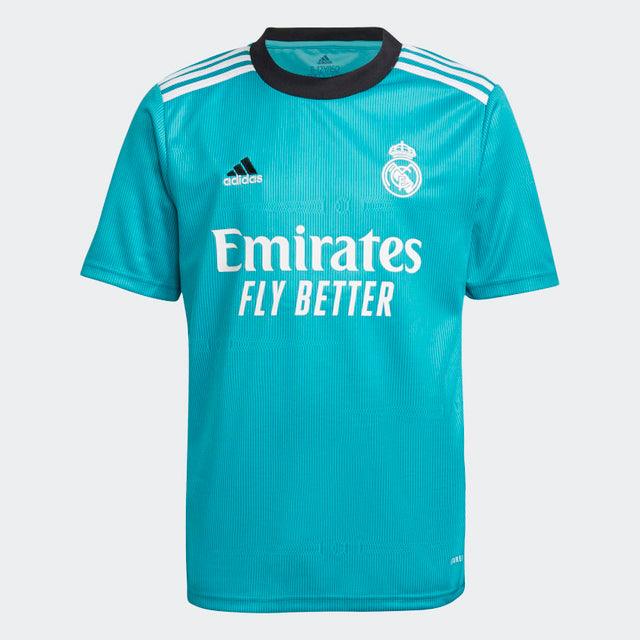 Jersey Real Madrid Third 21/22 Adidas - Green Esmeralda