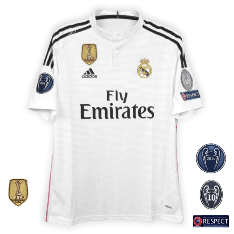 Jersey REAL MADRID RETRÔ 14/15 - COM Patch