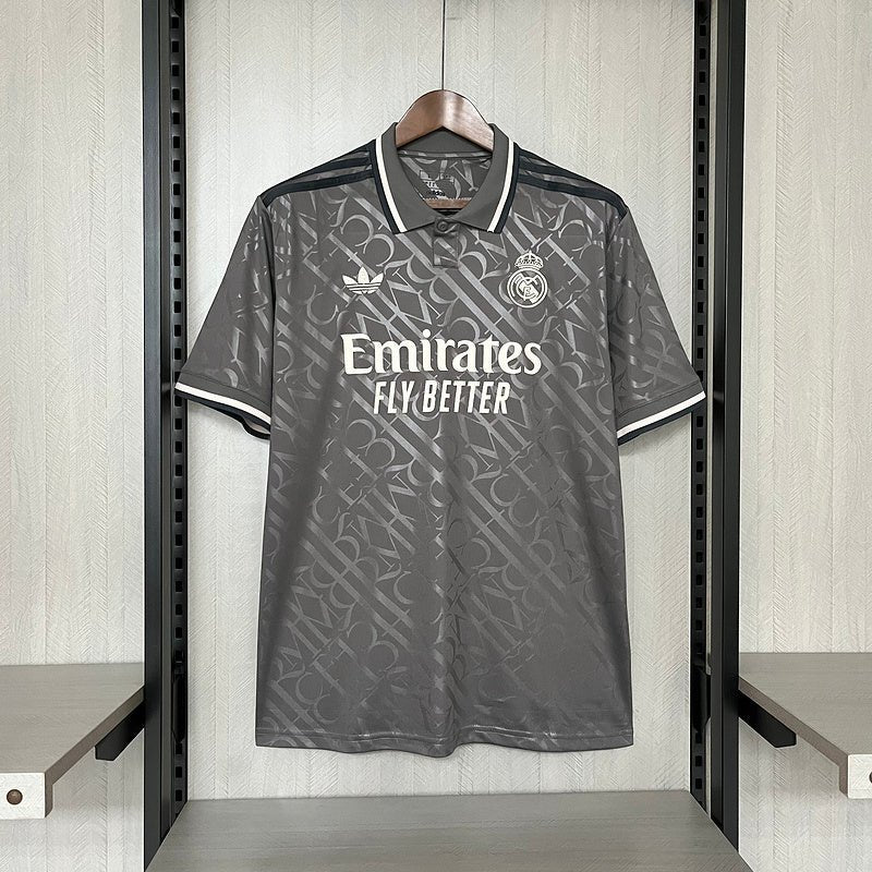 Camisa Real Madrid Third 24/25 s/n° Torcedor Adidas - Preto - DA Sports Oficial