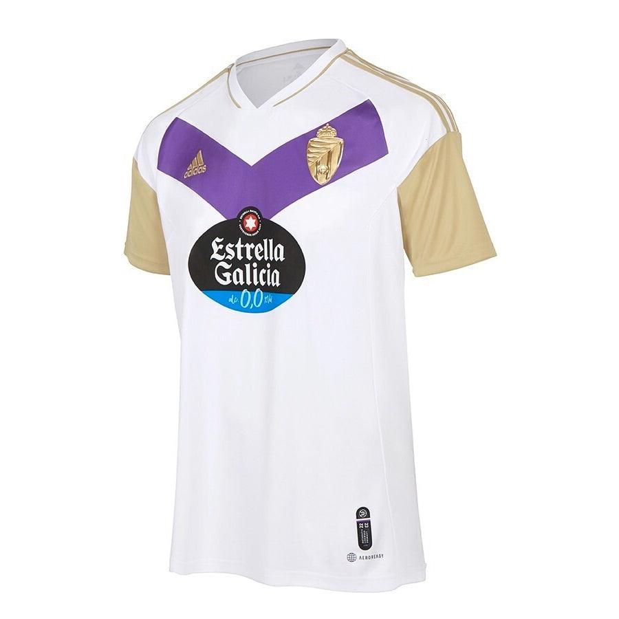 Jersey Real Valladolid III 22/23 Adidas - Branca and Roxa
