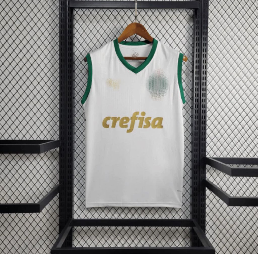 Jersey Tank Top Palmeiras Home 24/25 Puma - White