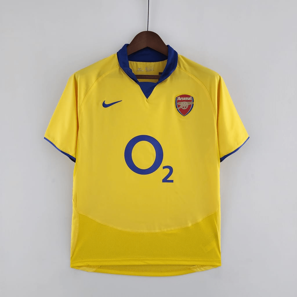 Jersey Retrô ARSENAL 2003-2005 Yellow
