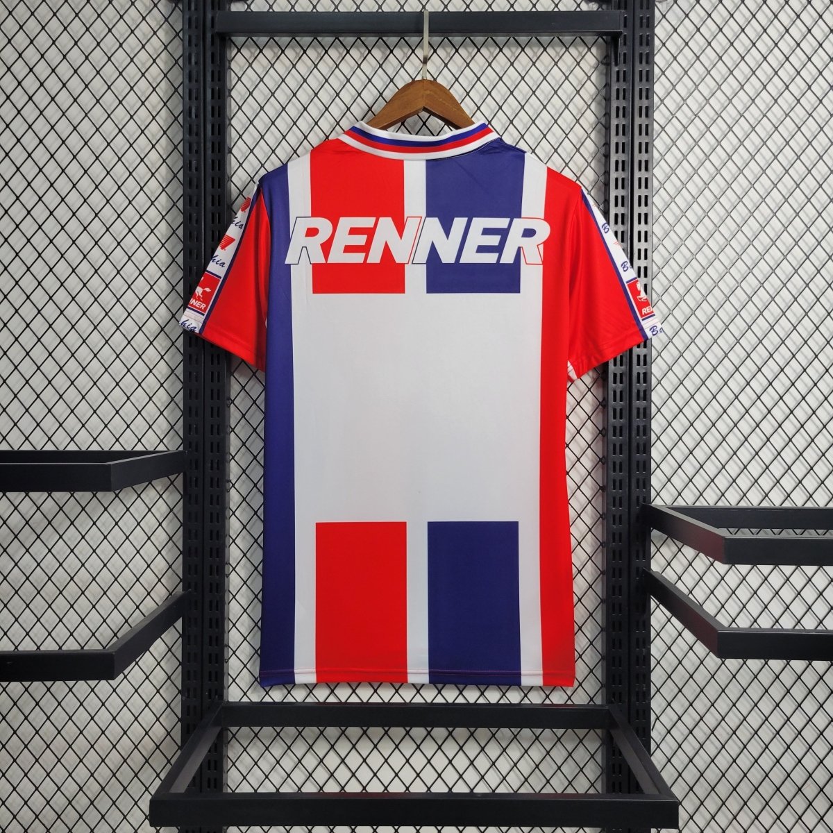 Camisa retrô Bahia 1996 - Vermelha e azul - DA Sports Oficial