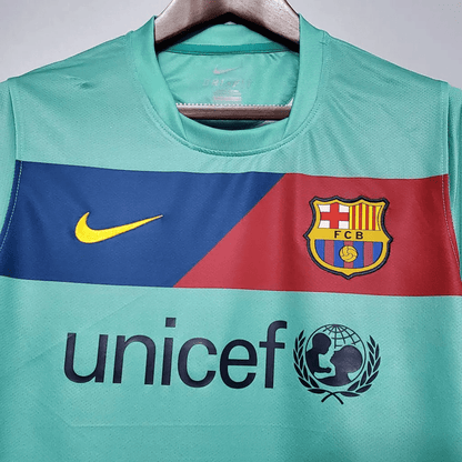 Camisa Retrô Barcelona Away 2010/11 Azul - DA Sports Oficial