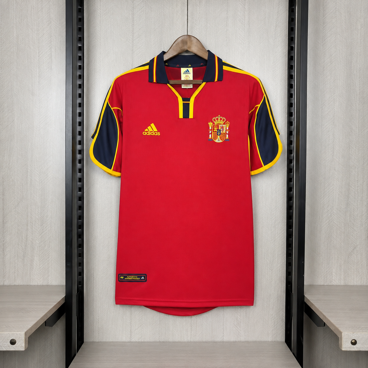 Retro Spain Home 2000 Fan Version Jersey
