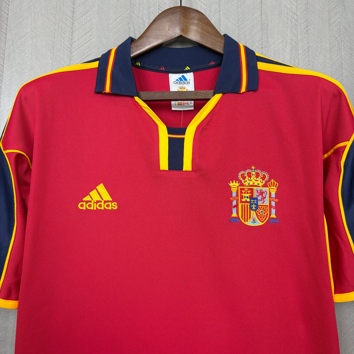 Retro Spain Home 2000 Fan Version Jersey