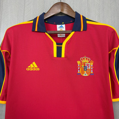 Retro Spain Home 2000 Fan Version Jersey