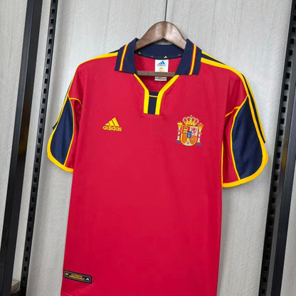 Retro Spain Home 2000 Fan Version Jersey