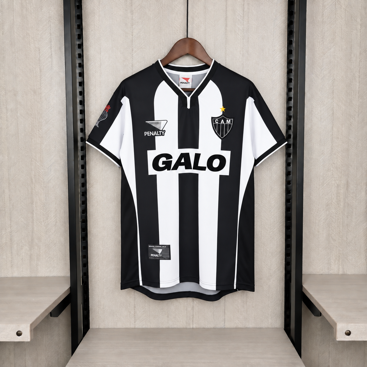 Retro Atlético Mineiro Home 1999 Fan Version Jersey