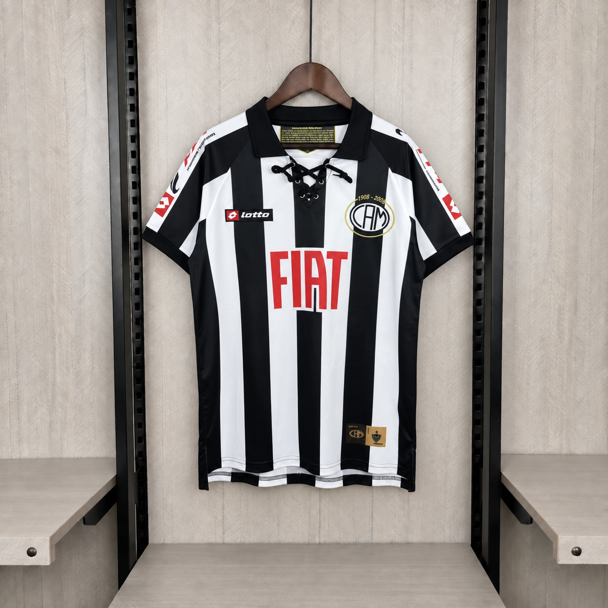 Retro Atlético Mineiro Home 2008 Fan Version Jersey