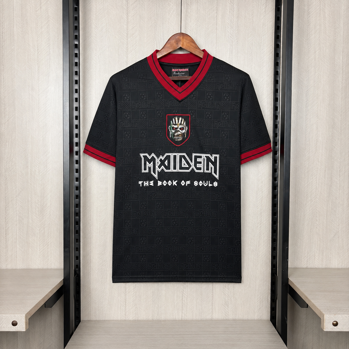 Retro Iron Maiden Home 2016 Fan Version Jersey